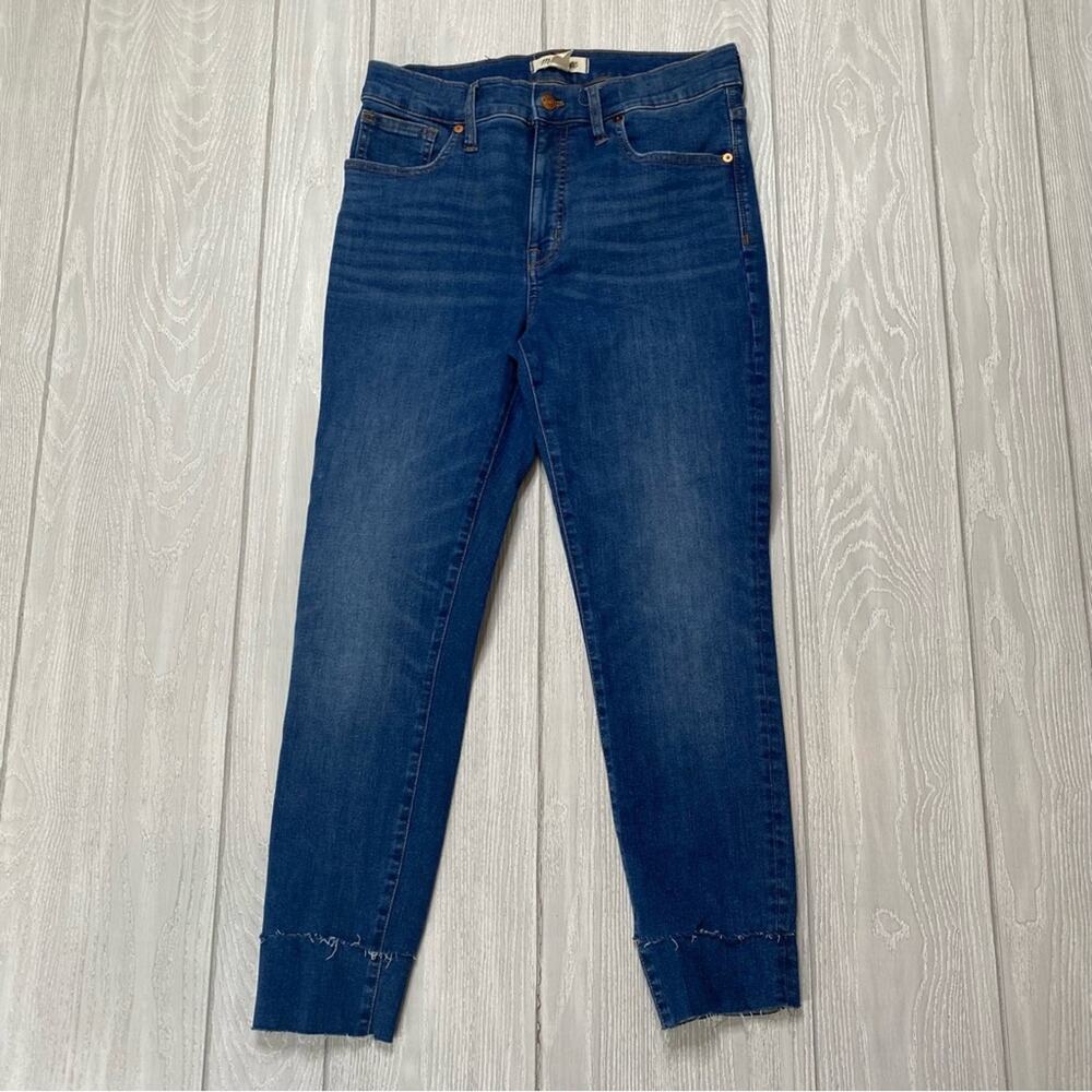 Madewell Blue Denim 9 Inch Mid-Rise Skinny Jeans Size 29